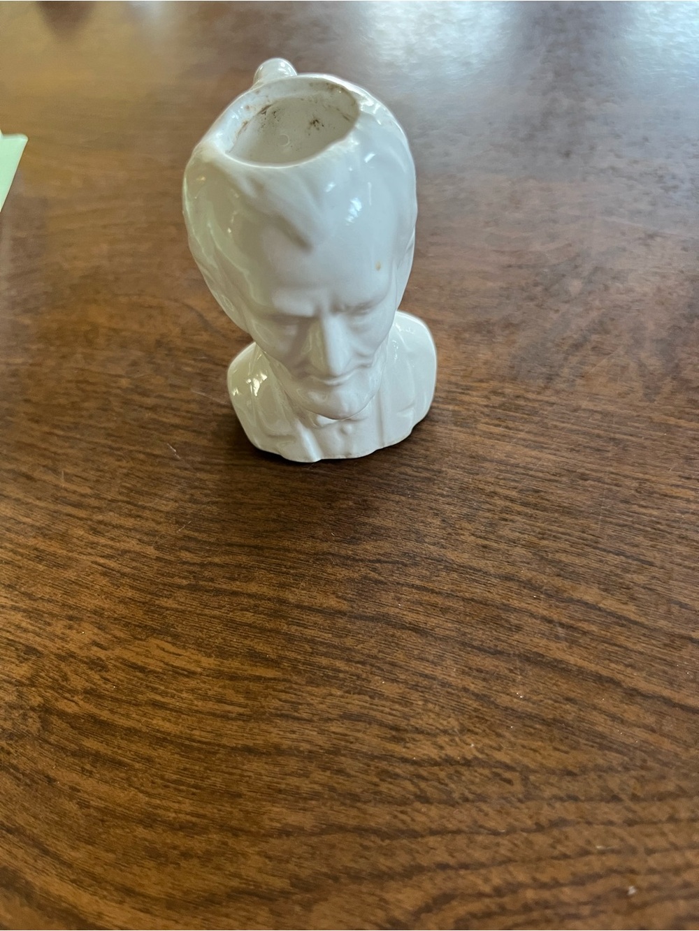 White  Bust Planter - Sculptural of Ave Lincoln